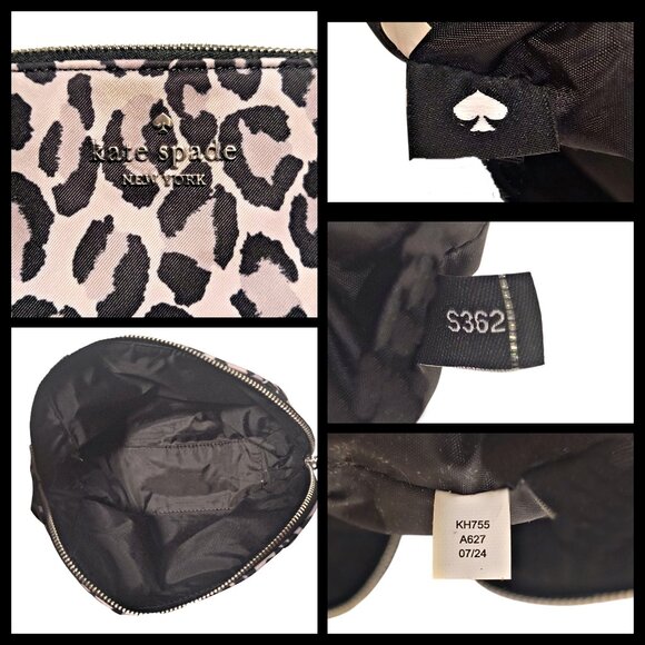 Kate Spade Chelsea Spotted Leopard Backpack & Cosmetic Case main image 8